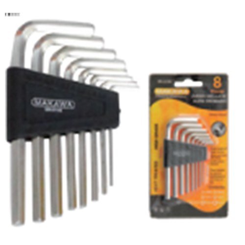 JGO LLAVE ALLEN CROMADO 8PCS MAKAWA