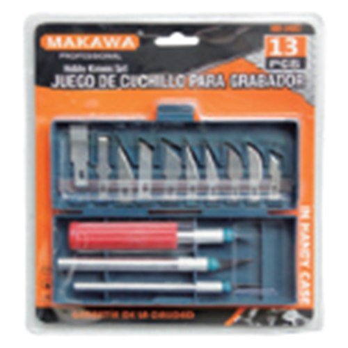 JUG CUCHILLO GRABADOR X13PCS MAKAWA