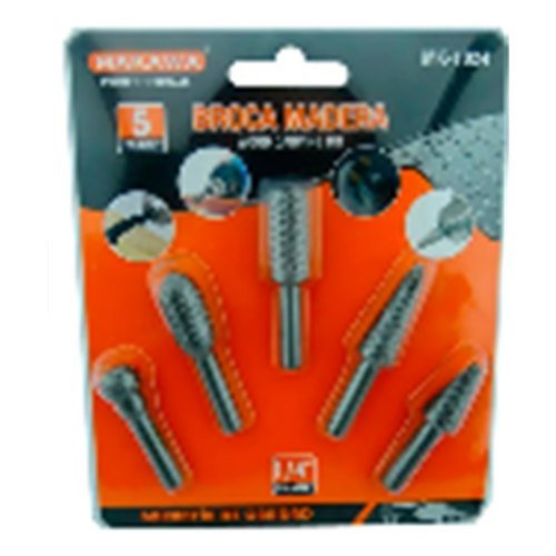 JGO BROCAS ESCOFINA ROTATICA 5PCS METAL MAK