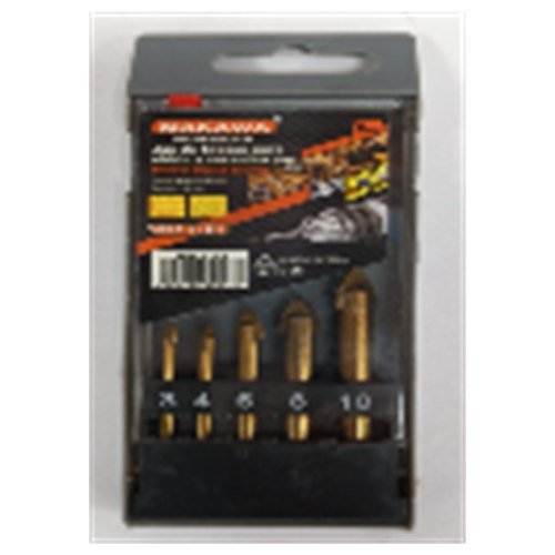 JGO DE BROCAS PARA VIDRIO Y CERAMICO POR 5PCS MAKAWA