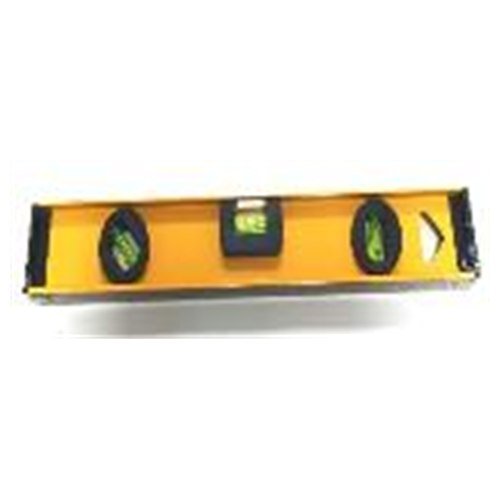 NIVEL DE ALUMINIO 20" AMARILLO CON IMAN MAKAWA
