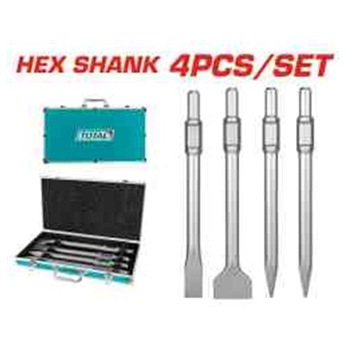 JGO PUNTOS Y CINCELES POR 4PCS HEX TOTAL