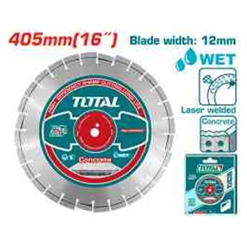 DISCO DIAMANTADO 16" PARA CORTADOR PAVIMENTO TOTAL