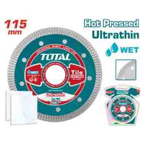 DISCO DIAMANTADO 4-1/2" 115MM ULTRA FINO TOTAL