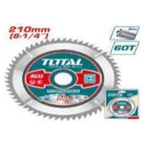 DISCO SIERRA 8-1/4" X 60T P/ ALUMINIO TOTAL