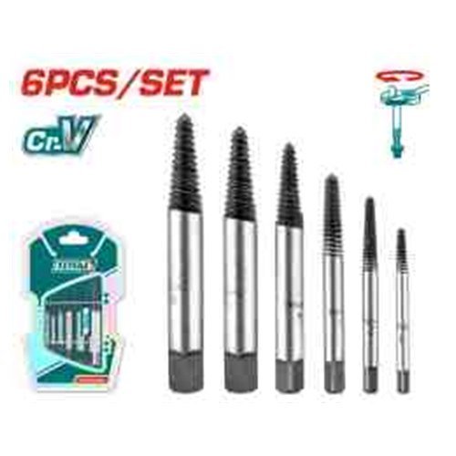 EXTRACTOR TORNILLO PERNOS CORTADOS POR 6PCS TOTAL