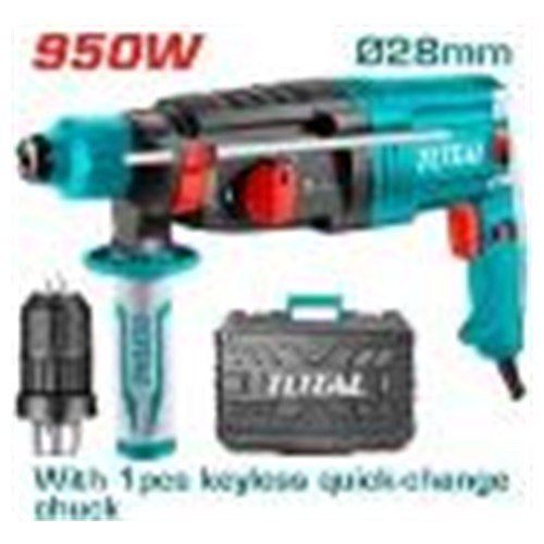 ROTOMARTILLO 950W 2,5J SDS-PLUS C/ ADAPTADOR TOTAL