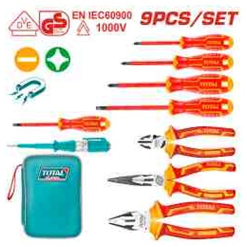 JGO HERRAMIENTAS 9PCS AISLADOS TOTAL