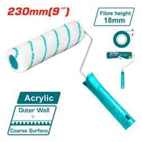 RODILLO 230MM 9" P/ MUROS EXTERIORES TOTAL