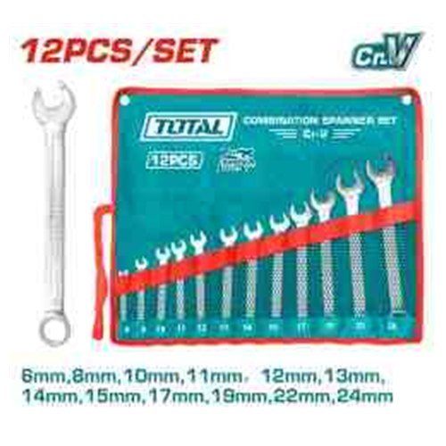 JGO LLAVE P. CORONA POR 12PCS 6-24MM TOTAL