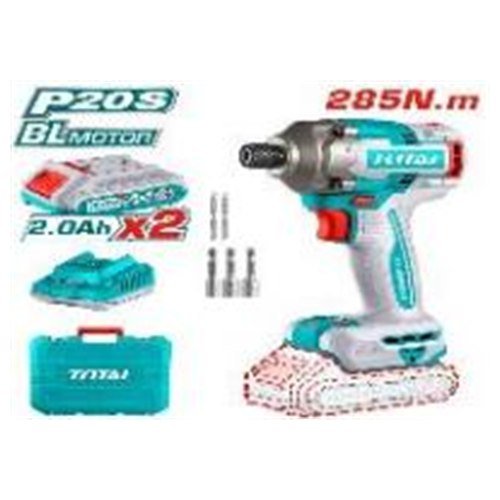 ATORNILLADOR DE IMPACTO LITIO-ION 20V 285NM TOTAL