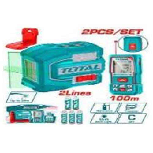 KIT MEDIDOR DISTANCIA + NIVEL LASER TOTAL