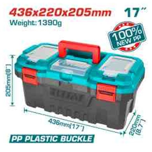 CAJA DE PLASTICO 17" TOTAL