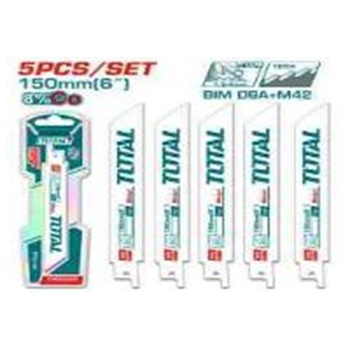 JGO HOJA SIERRA SABLE POR 5PCS PARA METAL TOTAL