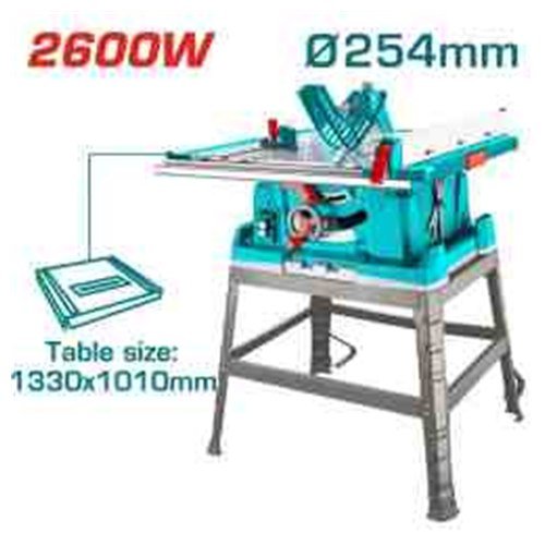 SIERRA DE BANCO 10" 2600W TOTAL