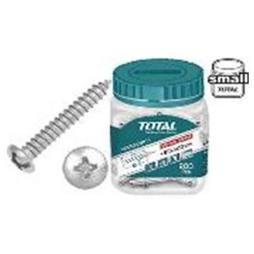 TORNILLO ROSCALATA 180PCS ST4.2X25MM TOTAL
